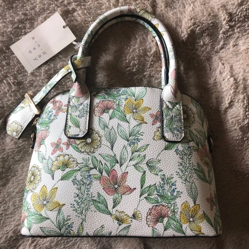 A New Day Floral Handbag